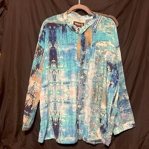 100% Silk Johnny Was Pete&Greta Blouse